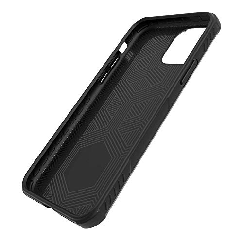 Capa Carbon protetora para iPhone 11, lateral emborrachada flexível, antideslizante, Preto, IPS11BK,