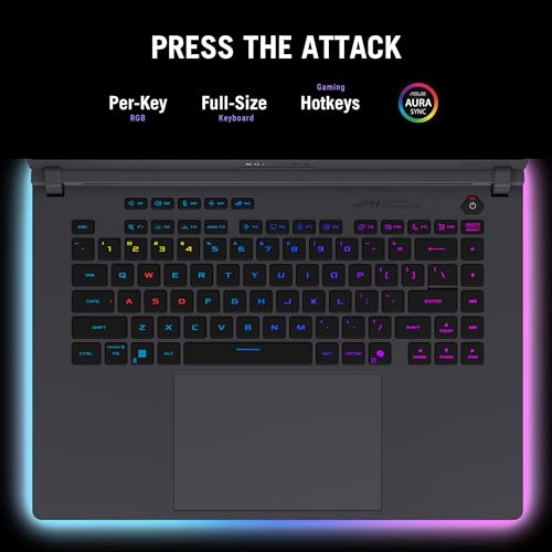 Image of ASUS ROG Strix G16 (2026) Gaming Laptop, 16 inch ROG Nebula HDR 2.5K 240Hz /3ms, Intel Core Ultra 9 290HX Plus, NVIDIA GeForce RTX 5080, 32GB DDR5, 1TB PCIe Gen4 SSD, Wi-Fi 7, Win11 Home, G615LW-AB96