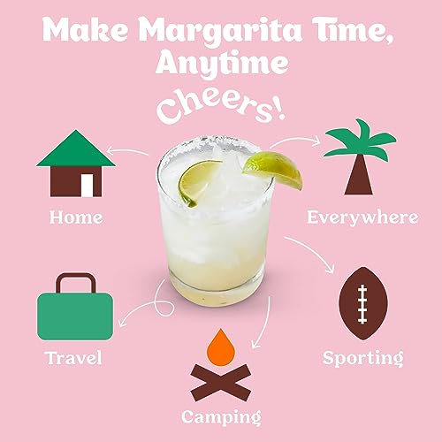 image for Craftmix Classic Margarita Cocktail & Mocktail Drink Mixer, Skinny Mix