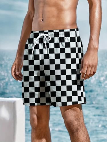 Men's Beach Shorts with Elastic Waistband Vacation & Summer Outdoor Activities2
