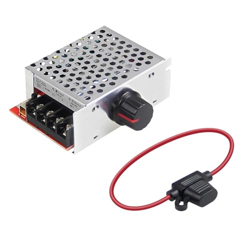 PWM DC Motor Speed Controller with 30A Fuse, 7-70V Wide Voltage Range Switch Control 30A Fuse