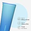 Corkcicle Classic Tumbler - Keeps Drinks Cold 9 Plus Hours - Triple Insulated Stainless Steel Drink Tumbler - Sliding Lid - Summer Drinkware Gift - Keeps Drinks Ice Cold - 24 oz - Boom Box Blue