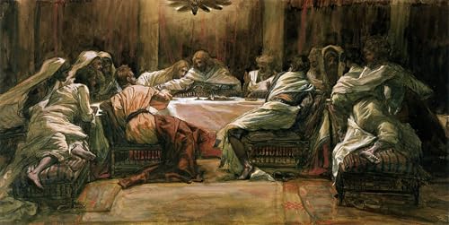 Image sur toile La Cène de Jacques 60x90cm pour habiller un mur vide
