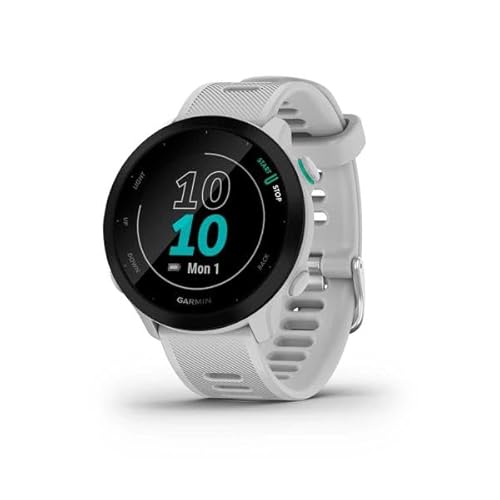 Garmin Forerunner 55 GPS Bluetooth 42mm MIP Étanche 5 ATM Pulsomètre Autonomie 2 Semaines - vue 2