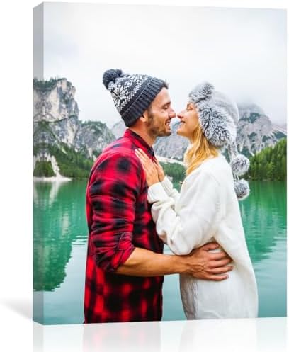 GMissT Canvas Prints With Your Photos - Personalized Pictures On Canvas Custom Poster for Home Decor - Floating Frames & Gift Wrapping Available