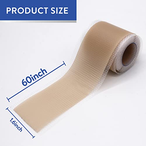 Image of Aroamas Scar Silicone Scar Sheets Scar Removal Silicone Scar Tape 1.6x60 inch for Softening and Flattening Scars, Acne, C-Section, Keloid Surgery, Painless Removal, Reusable, Washable, 6-8 Month Supply