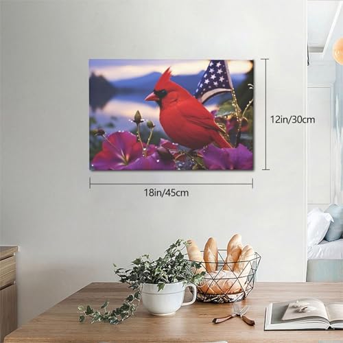 Œuvre d'art pour décoration murale d'intérieur tableau violet 30x45cm