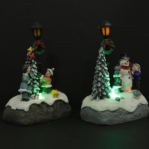 Décoration de Noël festive animée 3D ornement unique - 2