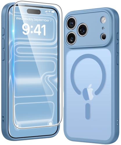 FNTCASE for iPhone 18 Pro Max Case / 17 Pro Max Matte Case Fit for Magsafe