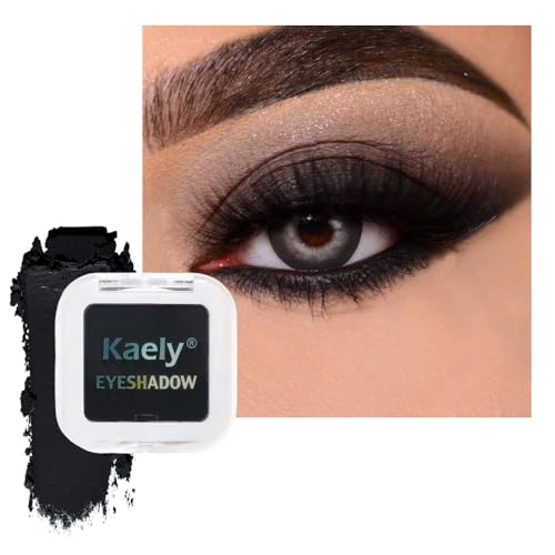 Kaely Taupe Single Eyeshadow Makeup, Blendable Neutral Powder Eye Shadow for Older Women, Lavender Plum Purple Mauve Matte Eyeshadow Palette for Green Eyes Pigmented Waterproof, sombras para ojos, 05 2Pcs