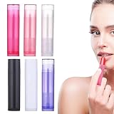 🎨【Palette de couleurs variée】Disponible en 6 couleurs différentes, ce tube à baume à lèvres s'adapte à toutes vos préférences et styles. Vous pouvez choisir la couleur qui vous plaît le plus ou même personnaliser chaque tube pour différentes créations de produits cosmétiques. 🌈