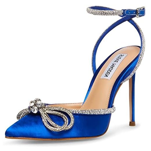 Steve Madden Women's Viable Pump, Blue, 7.5