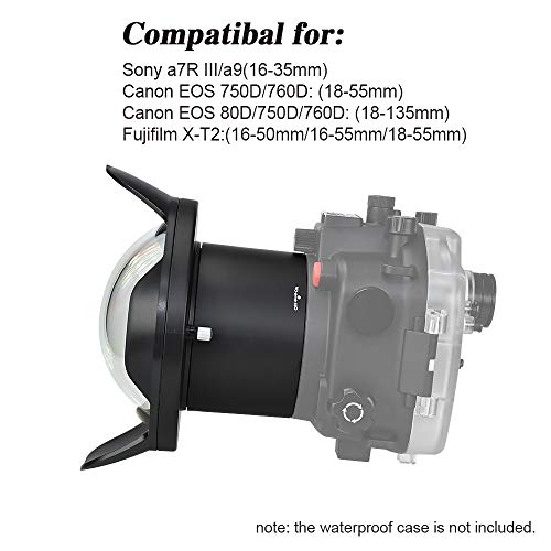 6 secco cupola porto per Meikon & Sea frogs dslr