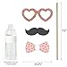 Big Dot of Happiness Bride Squad Bridal Shower Photo Props - Wedding Party Photography Accessories, Premium Cardstock Cutouts with Sticks, 20-Piece Set
