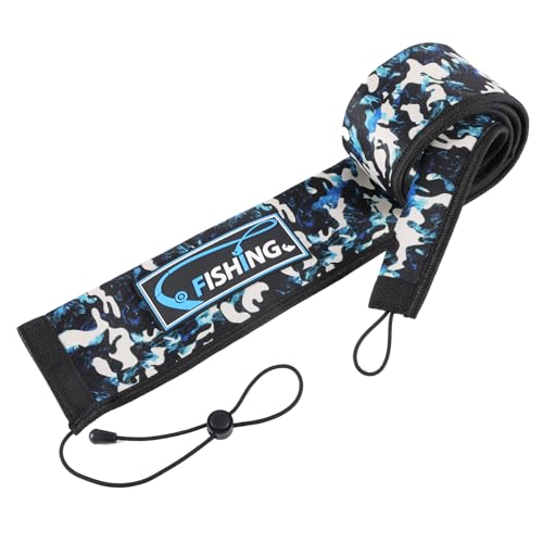KPEPIX Lightproof Neoprene Fishing Rod Sleeve - Fishing...