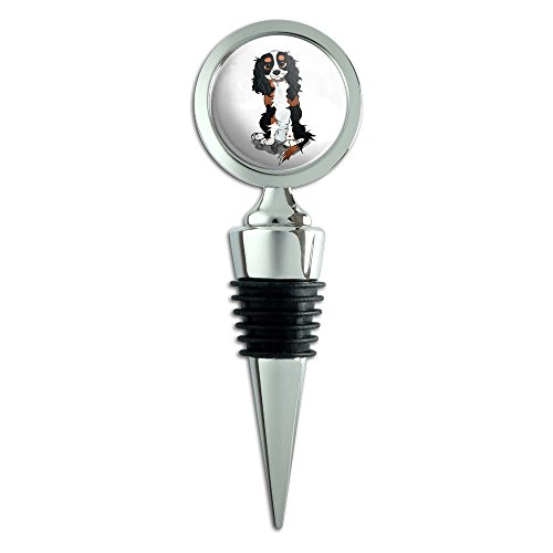 Cavalier King Charles Tri Color Wine Bottle Stopper