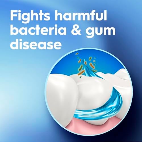 Crest Mouthwash Pro-Health Bold Fresh Breath, 99% Germ Kill, Antigingivitis & Antiplaque, Clean Mint - 1 L (33.8 fl oz), Pack of 2 - 3
