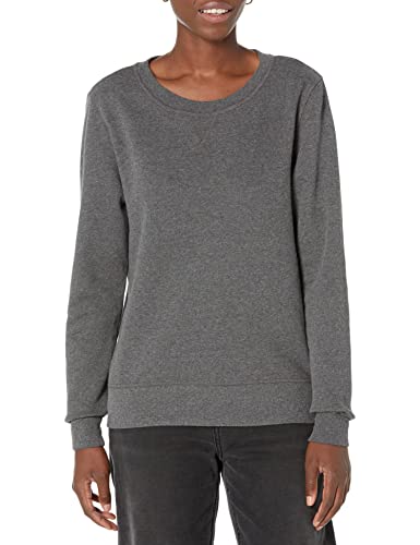 Image of Amazon Essentials Women's Fleece Crewneck Long Sleeve Pullover Sweatshirt (Available in Plus Size)