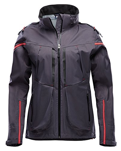 Segeljacke Damen Marinepool Blyth in Dunkelgrau Größe L