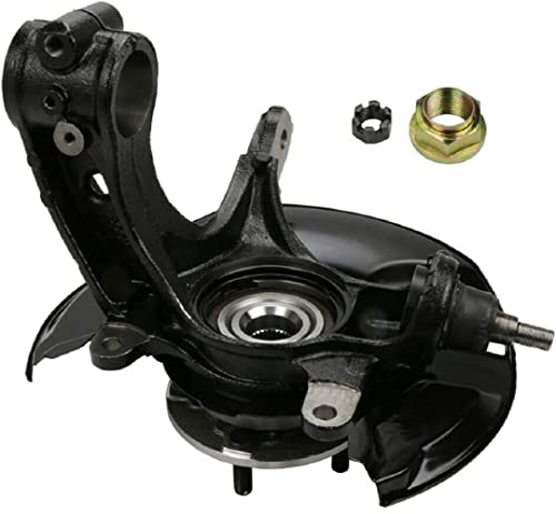 Doiplent Lk018 Steering Knuckle & Wheel Hub Bearing Assembly Front Right/Passenger Side For Honda Accord 2013-2015 All Trim Levels, For Honda Accord 2016 L4 2.4L Only, Replace #51210T2Ak01 #TOP19