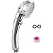 High Pressure Handheld Shower Head With ON/OFF Switch - 3 Spray Modes, 360° Rotation, Water Saving (Head Only)
