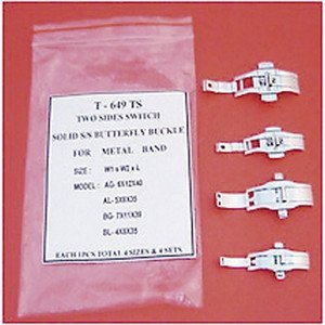 TOPWELL No.649TS プッシュタイプクラスプ 5種アソート F30057