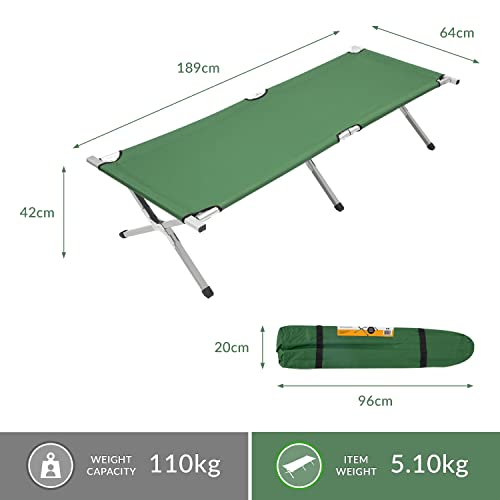 Review of Milestone Camping Folding Camp Bed The Car Stuff