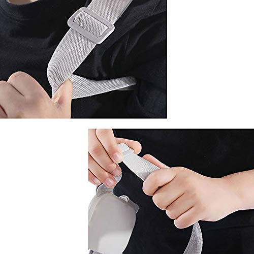 Corretor Postural Inteligente Vibratorio Sensor Ajustavel Coluna Postura Cinta Alinhamento Adulto Cr