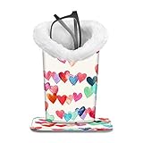 Fintie Funda de piel sintética con soporte para gafas (producto oficial Micklyn Le Feuvre) - - Medium