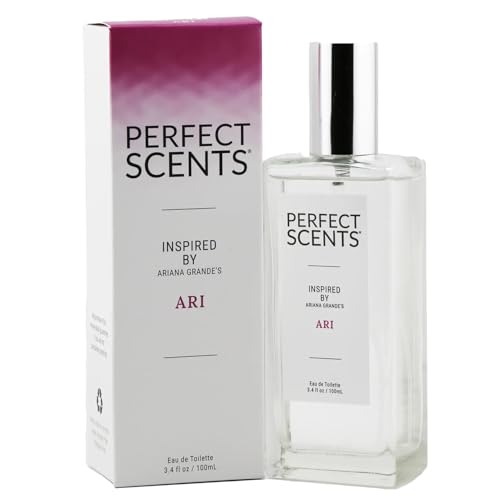 Perfect Scents Fragrances, Inspired by Arian.a Grande’s A.ri, Women’s Eau de Toilette, CLEAN, Vegan, Paraben-Free, Phthalate-Free, Never Tested on Animals, 3.4 Fluid Ounces