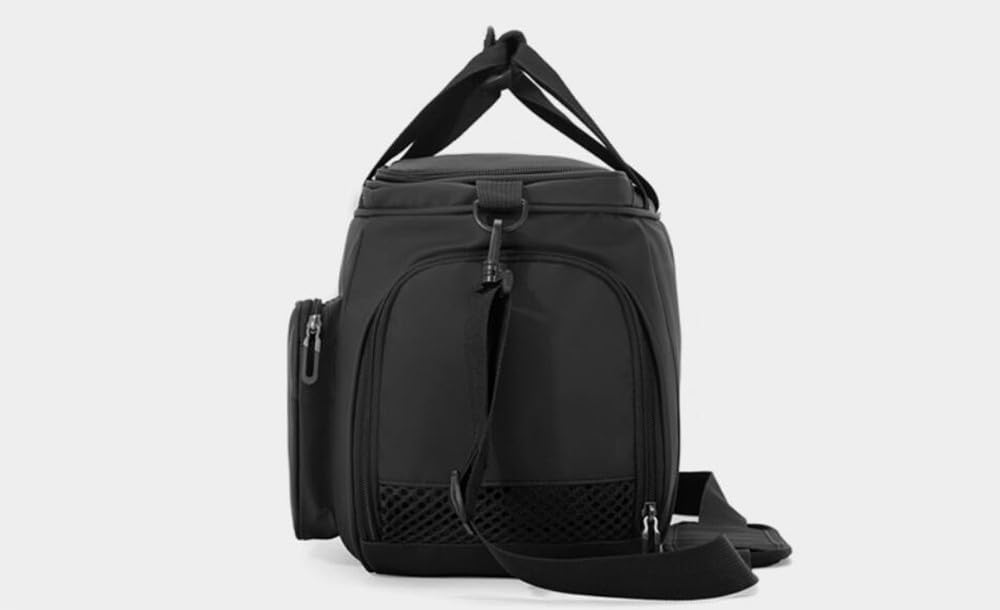 Borsa sportiva di grande capacità con cinghia regolabile, per pagaia da ping pong, con scomparto per scarpe