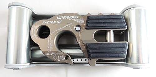 Factor 55 Ultrahook Winch Hook With Shackle Mount - Gray #TOP3