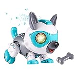 【Interaktiver Begleiter】 Das neue fortschrittliche Design für Kinder im Alter von 3-8 Jahren. Sie müssen sich keine Sorgen um den Heimwerkerbetrieb machen, der singende Roboter hat flexible Beine, keine Sorge, dass er von Kindern aufgebrochen wird darin und erleben Sie die Freude am Umgang mit dem Hundespielzeug und dem Kind. Es ist nicht nur ein Spielzeug, sondern auch der Begleiter Ihres Kleinen.