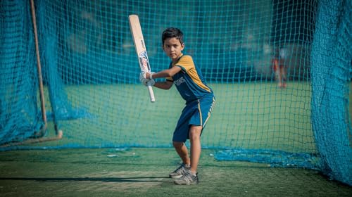 Image of Raisco 10x10 Ft Cricket Practice Net (0.5 mm Blue)