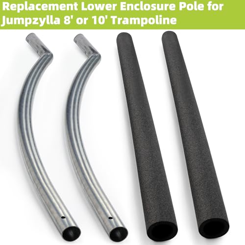 Image of Trampoline Poles Replacement for Skywalker Or Jumpzylla,Galvanized Trampoline Enclosure Pole for Skywalker or Jumpzylla,Replace Parts#4201 4202 4135 OR for Jumpzylla 8ft 10ft&12ft 14ft