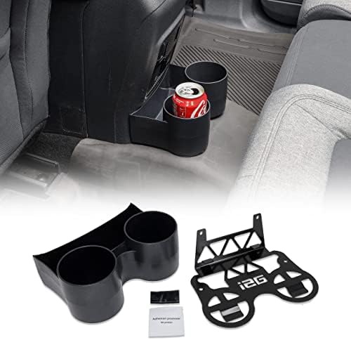 IAG Removable Rear Dual Cup Holder fits Ford Bronco 21-23+, Made in The USA, Easy Installation