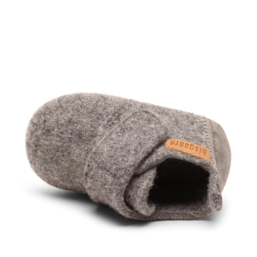 Bisgaard Unisex Kinder Baby Wool Niedrige Hausschuhe, Grau, 24 EU – Ansicht 4
