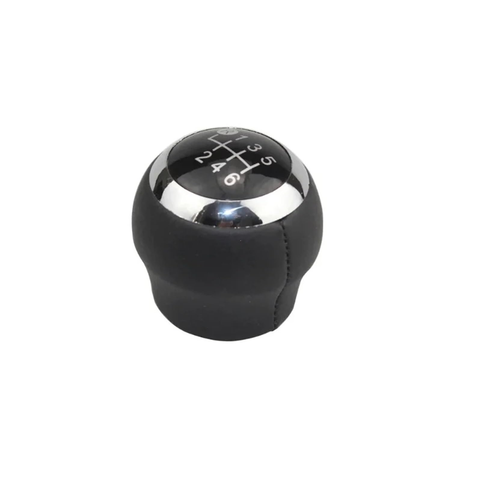 PYBYCEGNZK Car Interior Accessories for Toyota for Corolla 1.8MT 2007-2013 Car Gear Shift Lever Knob(Black 6 Speed)