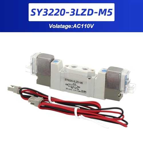Électrovanne 5 ports pour contrôle de vérin double effet et pilotage interne stable - 3