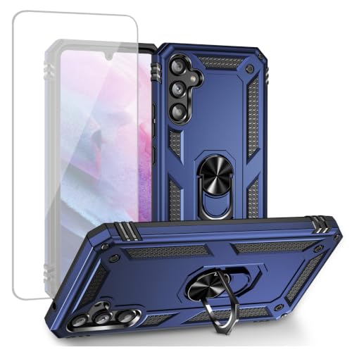 Coque Galaxy A34 5G Samsung avec verre trempé et support magnétique