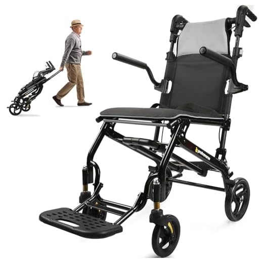 Ultra-Lightweight Portable Transfer Wheelchair