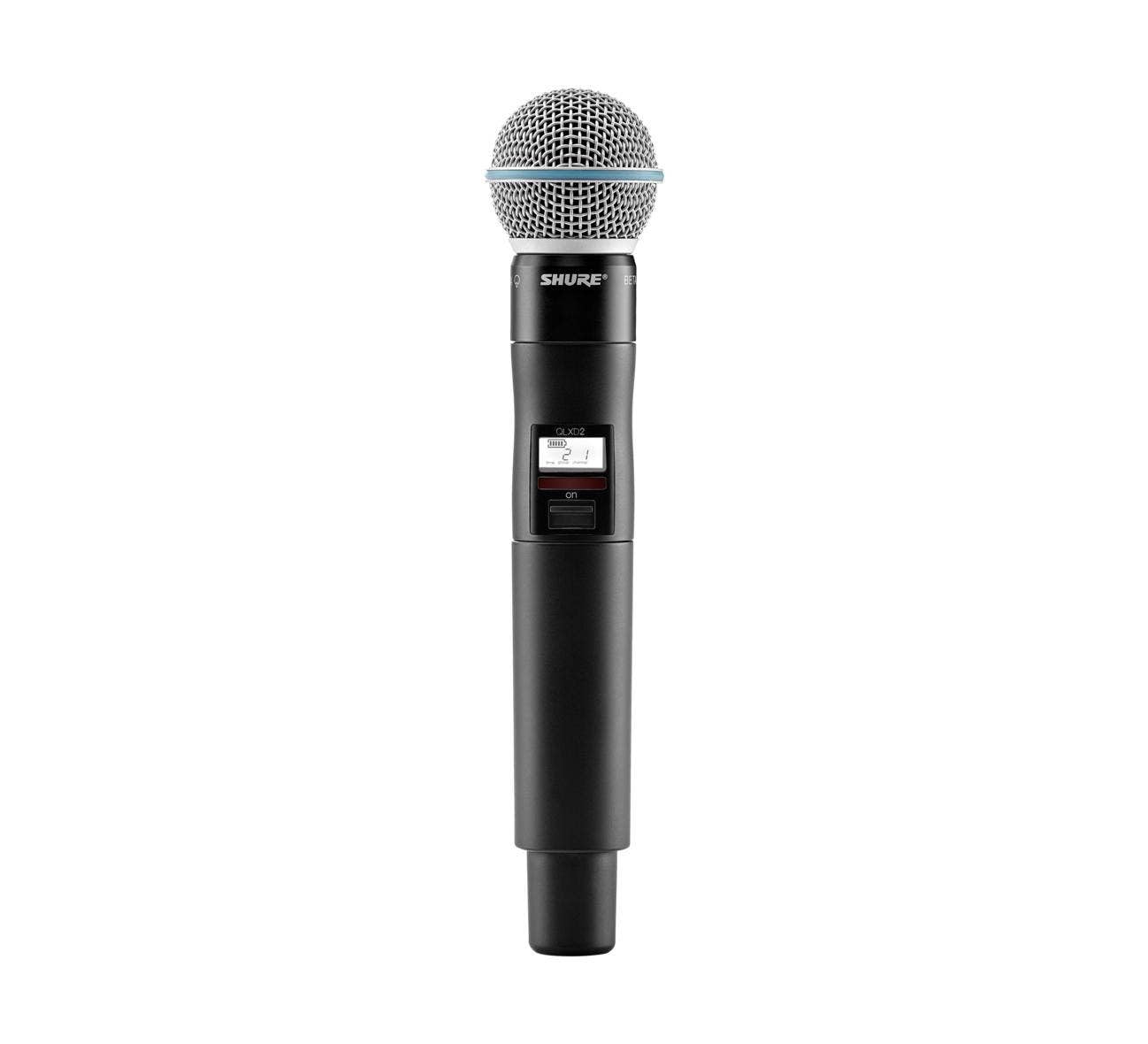 ShureQLXD2/B58 Handheld Wireless Transmitter with BETA 58A Microphone G50