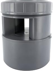 Regiplast AM100 Aérateur à Membrane ø 100-110 mm Gris