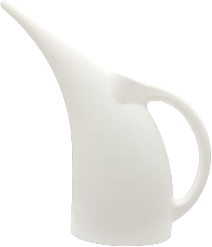 Watering Can - 1/2 Gallon - for Indoor and Outdoor Plant Garden - White