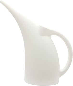 Watering Can - 1/2 Gallon - for Indoor and Outdoor Plant Garden - White