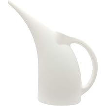 Watering Can - 1/2 Gallon - White | Indoor and Outdoor With Long Spout for Watering