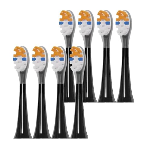 �d�����u���V�͎��u���V�w�b�h���������܂��B�݊��i �t�B���b�v�X HX9996/HX999B/HX9093/HX9043/65 HX3/6/9 �V���[�Y�d�����u���V���Ă��܂�(8PCS Black)