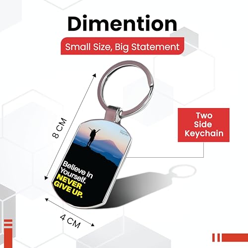 Image of Premium Printed Metal Keychain for Men & Women | High-Definition Artwork Print | Durable Key Ring for Car, Bike, Home & Office Keys | Stylish Decorative Key Holder Gift