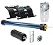 Produktbild NOBILY Bundle bestehend aus Somfy Rolladenmotor Ilmo 2 50 WT 10Nm/20kg Zugkraft, inkl. 2 x Hochschiebesicherung Secublock rapid + Mechanik-SET und Nobily Fertigkastenlager