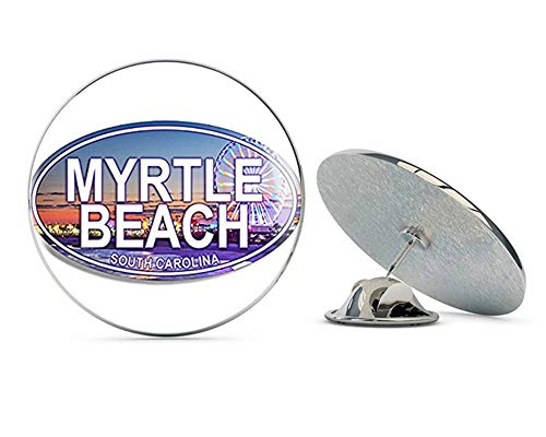 Oval Myrtle Beach (South Carolina East Coast) Metal 0.75